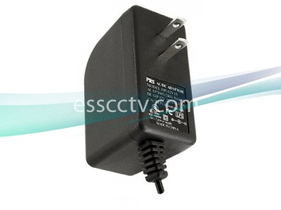 12V DC Power Adapter 1500mA, 2.1mm connector, UL listed